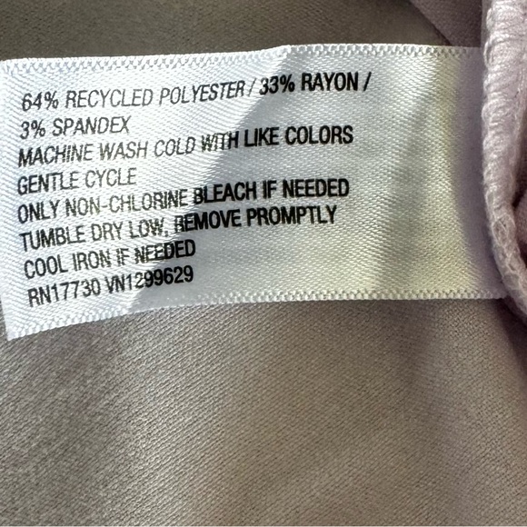 Wide Leg Lavender Trousers Sz 17 - Picture 13 of 13